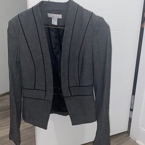 Grey and Black H&M Blazer